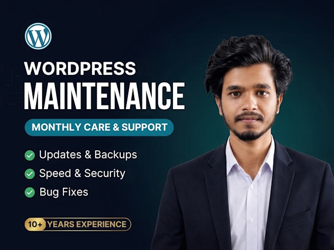 do monthly website maintenace and support
