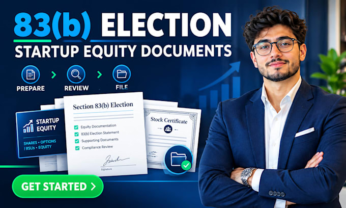 prepare, file your 83b election, startup equity, issuance document, tax election