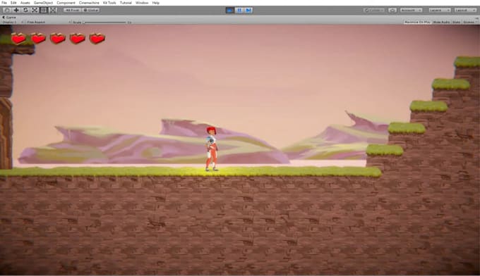 create unity 2d game, unity 3d game art design, unity game development