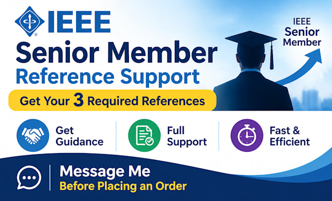 help you secure ieee senior references