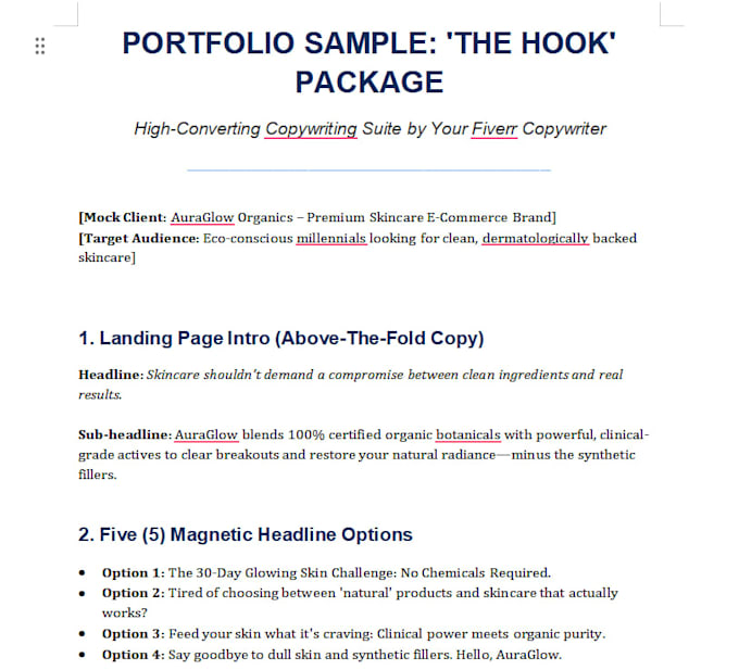 the most effective copywriting