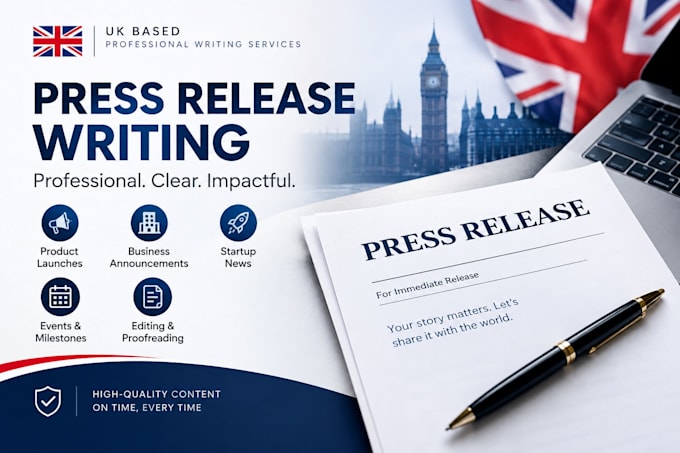 write and distribute your press release to media outlets