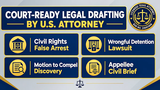 draft wrongful detention lawsuit for constitutional rights violations