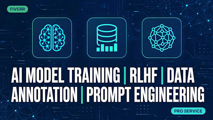 do ai model training, rlhf, data annotation and prompt
