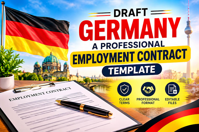 draft germany a professional employment contract template