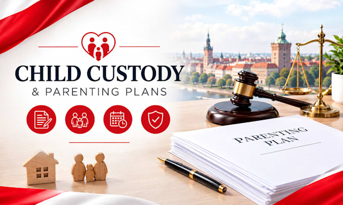 prepare child custody and parenting plan documents