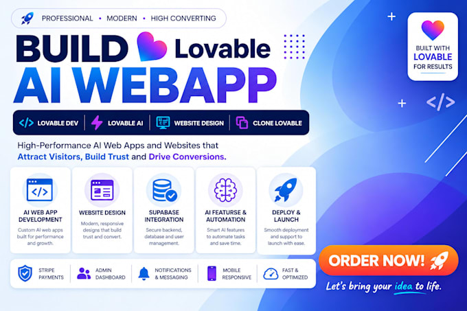 build lovable ai web app, lovable dev, website design, clone, hostinger ai