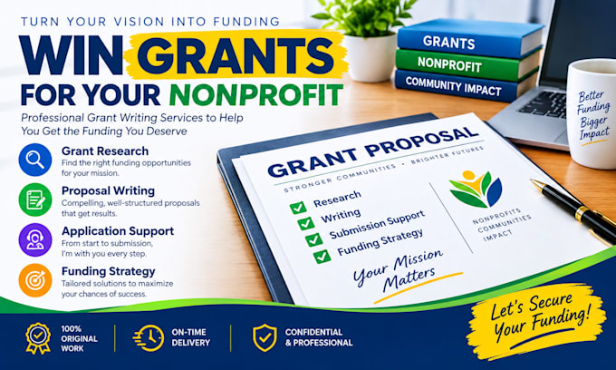 write grant proposals and research funding opportunities