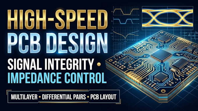 design high speed pcb with signal integrity and impedance control