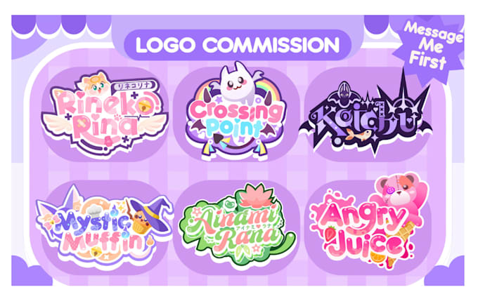 make or redesign logo for vtuber and streamer
