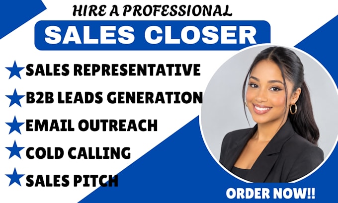 high ticket sales closer sales representative appointment setter cold calling