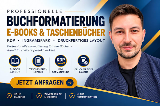 buchformatierung ebook formatierung KDP layout design ingramspark taschenbuch