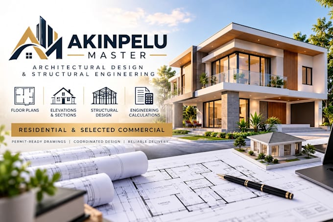 create architectural plans and structural drawings