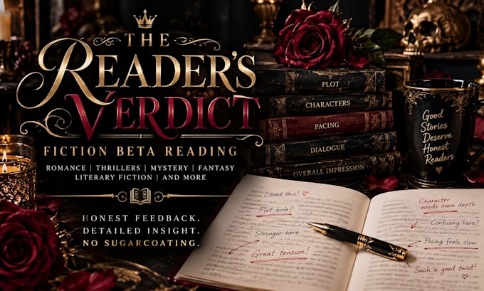 beta read your fiction manuscript
