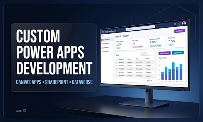 develop custom microsoft power apps canvas apps