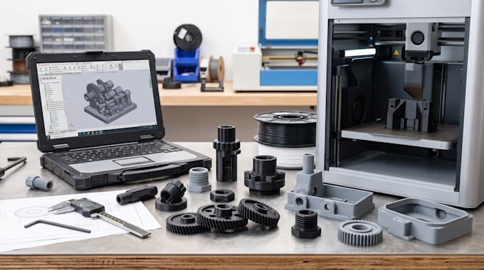 provide professional 3d printing and cad prototyping services