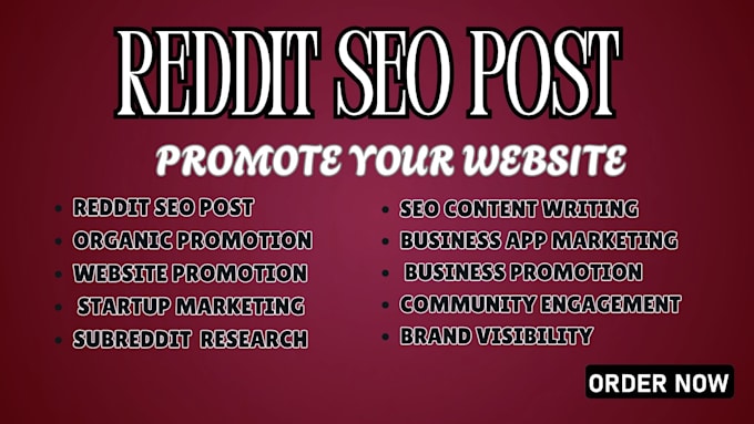 do reddit seo viral post for business web