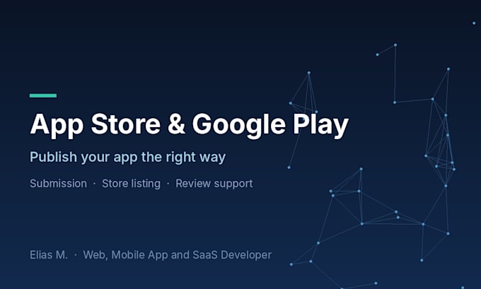 publish your app on the app store and google play