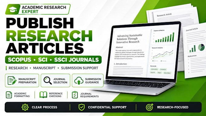 write and publish research article on scopus indexed journal, sci, ssci