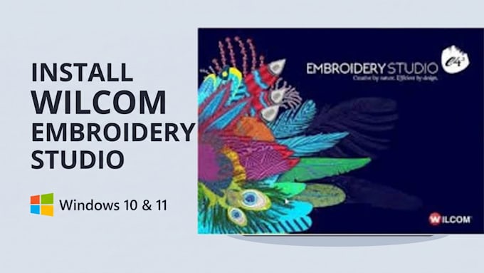 install and configure wilcom embroidery studio on windows