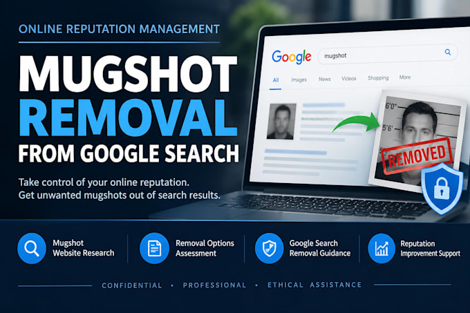 remove mugshot from google search