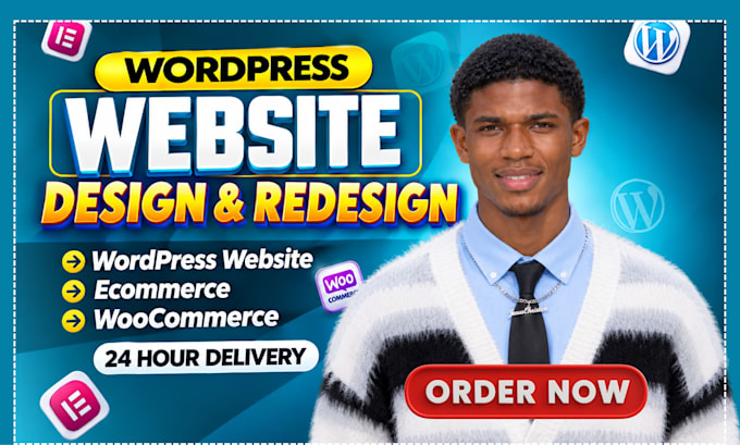 do wordpress website development, design, redesign wordpress woocommerce website