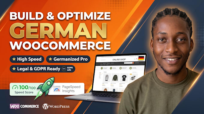 build and optimize a german woocommerce ecommerce store