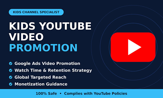 do kids youtube video promotion