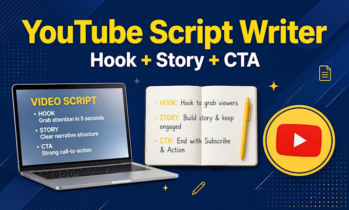 write engaging youtube script in hindi and english