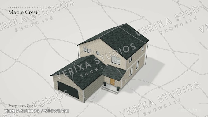 create a 3d architectural assembly animation of your building model