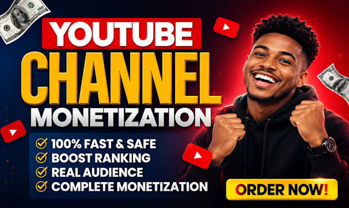 do complete youtube channel monetization promotion