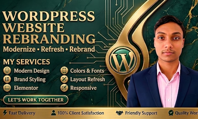rebrand and modernize your wordpress website with elementor