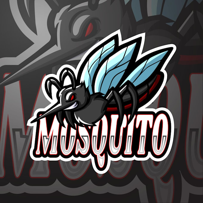 design amazing wonderful mosquito logo