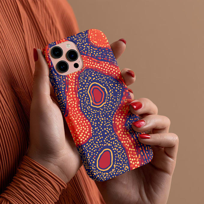 do trendy mobile cover or phone case design