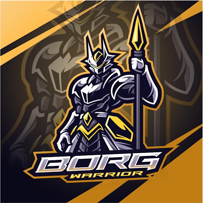 design high quality marvelous warrior logo