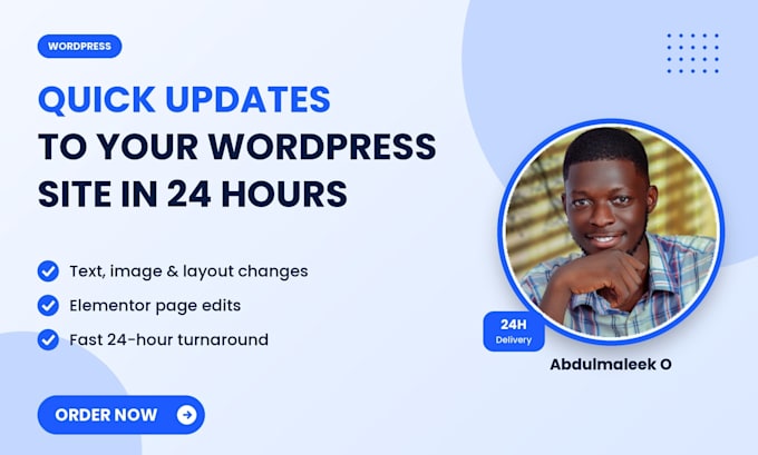 make quick updates to your wordpress site in 24 hours