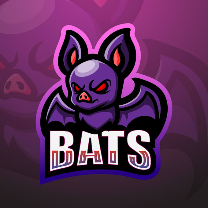 design incredible beautiful bat logo
