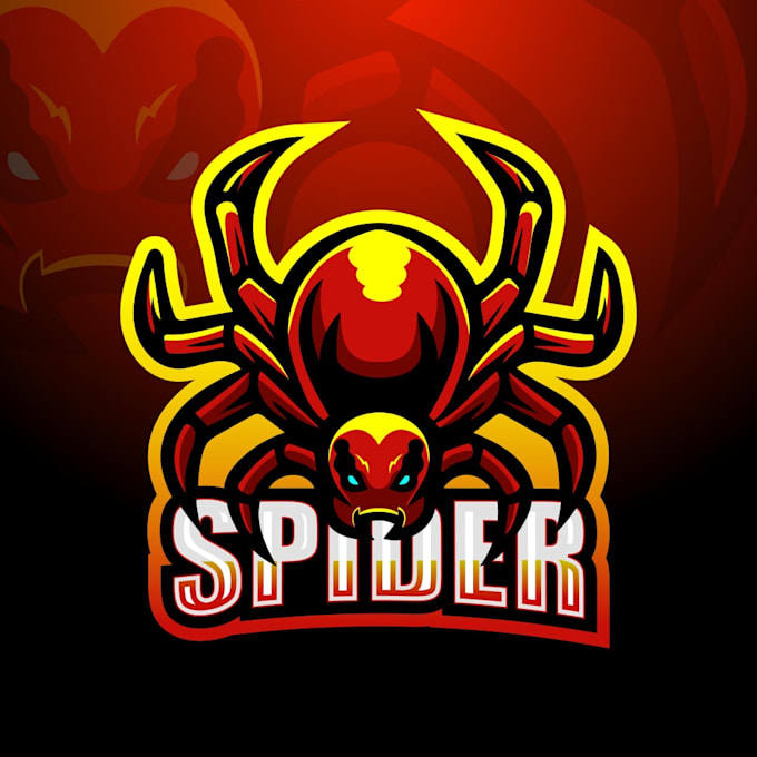 make awesome greatest spider logo design