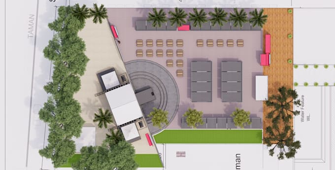 design a professional event venue floor plan