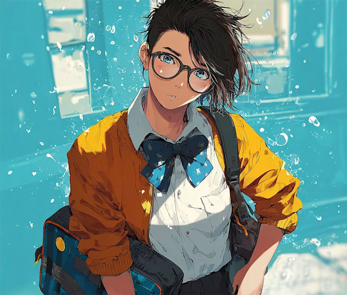 create a unique shonen manga character design