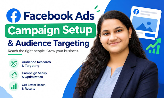 set up facebook ads campaigns and audience targeting