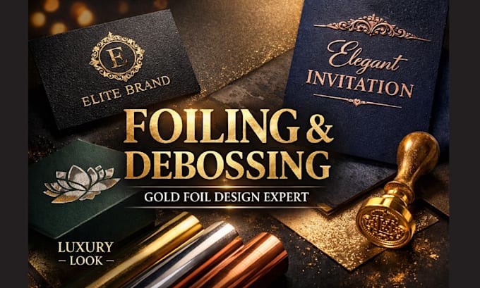 preflight, prepress, foiling, debossing and embossing files