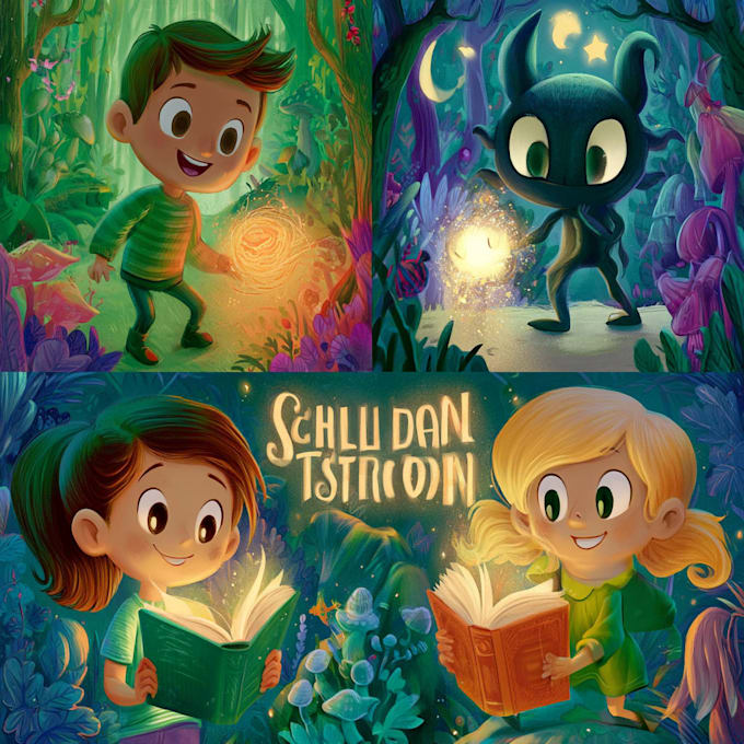 do cute children book illustrations