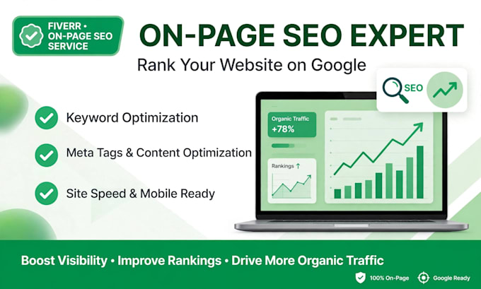 do complete website audit on page optimization and keyword research