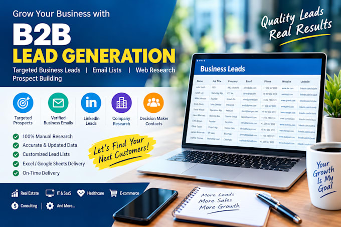 provide verified buyers leads