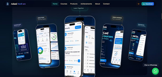 build full stack application and websites
