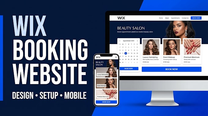 set up wix booking website and appointment scheduling