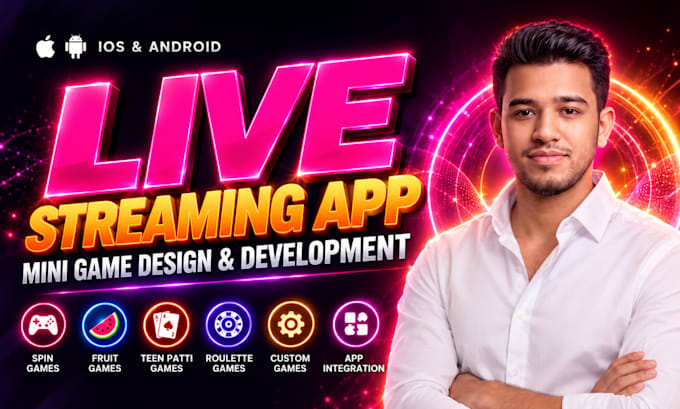 design, develop and integrate mini games for party and live streaming apps