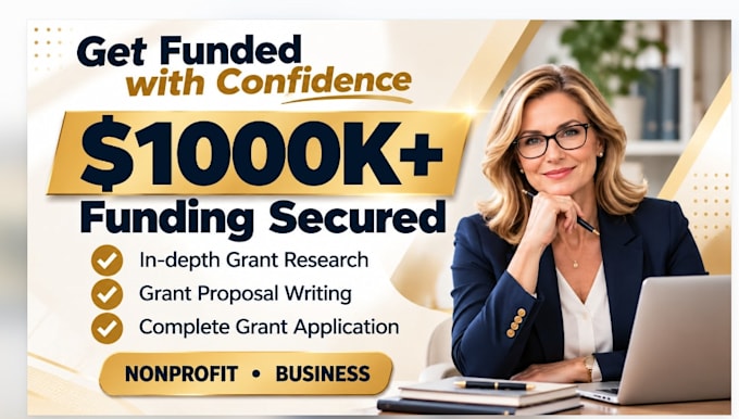 write grant proposals, research grants, and complete nonprofit grant application