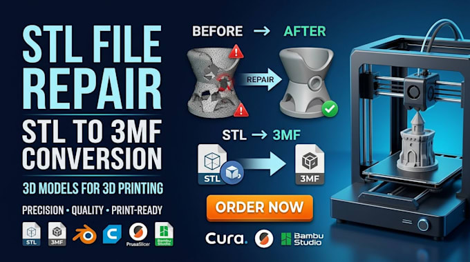 create 3mf file, convert stl to 3mf for 3d printer in zbrush